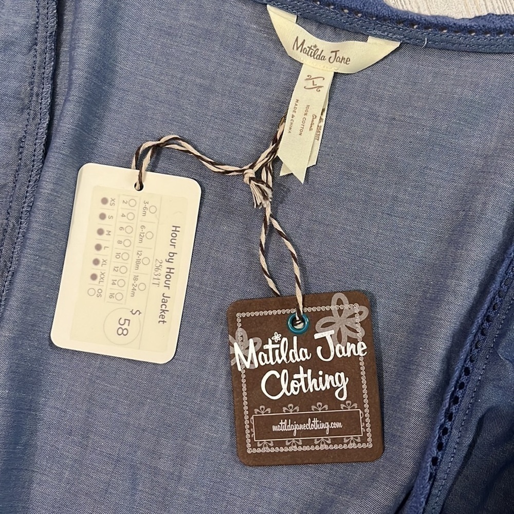Matilda Jane Hour by Hour Top Size L. NEW - Picture 9 of 9